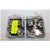 Image 1 : NEW SET PEWTER KEEPSAKE BOXES CROSS SHAPED