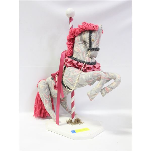 DECORATIVE CAROUSEL HORSE 20"