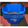Image 1 : 3 NUVALU CARRY OR PULL GROCERY CARTS