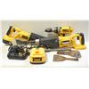 Image 1 : LOT OF DEWALT TOOLS WITH 1 BATTERY AND CHARGER