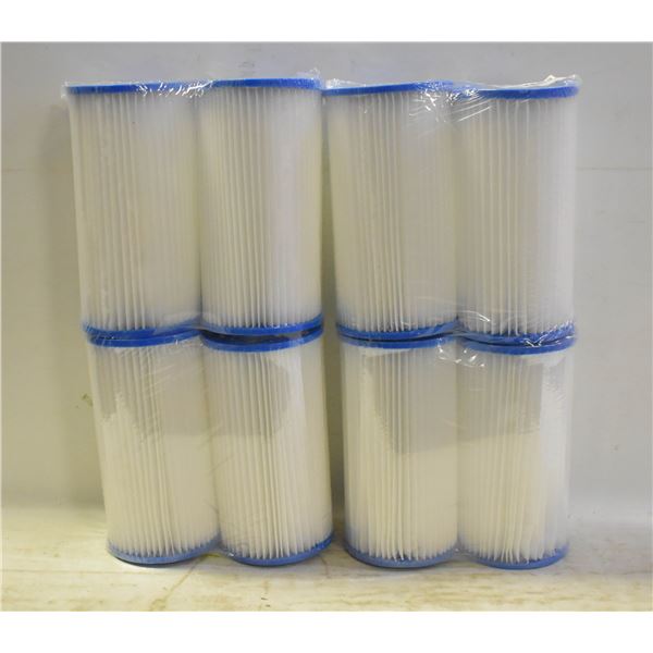 EIGHT POOL FILTERS