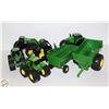 Image 1 : JOHN DEERE TRACTORS & WAGONS