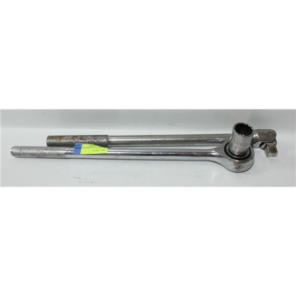 3/4" DRIVE RATCHET AND BREAKER BAR