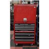 Image 1 : RED 2 PIECE RED METAL TOOL CHEST