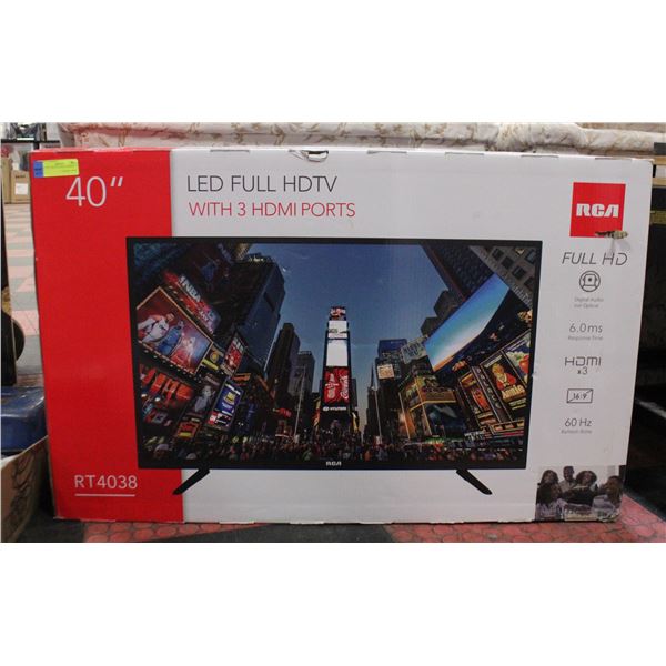 RCA 40" LED FULL HDTV IN BOX