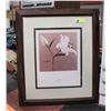 Image 1 : FRAMED PRINT BY JAN GORDON "LILY" 27" X 24"