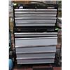 Image 1 : HUSKY BLACK 2 PIECE METAL TOOL CHEST WITH VARIOUS
