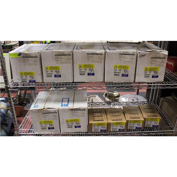 SNAP 2 IT DUPLEX CONNECTOR 3/8" CAT NO 4040AST LOT