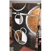 Image 1 : LARGE WALL ART CANVAS 40" X 60"