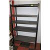Image 1 : BLACK METAL 5 SHELF STAND 41" X 72"