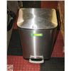Image 1 : 25X14X10" FOOT PEDAL GARBAGE BIN (NEEDS CLEANING)