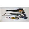 Image 1 : LOT OF VARIOUS HANDSAWS