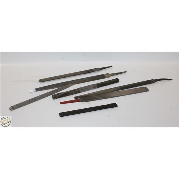 LOT OF VARIOUS METAL FILES