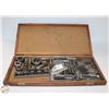 Image 1 : DORMER CASE WITH LARGE TAPS & DIE WOOD BOX