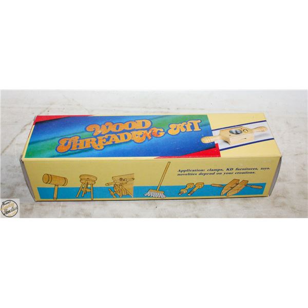 WOOD THREADING KIT 1/2"