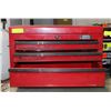 Image 1 : JOBMATE TOOLBOX RED 3 DRAWER 22"X 13"