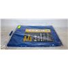 Image 1 : SHOPRO 8FT X 10FT UTILITY TARP - BLUE
