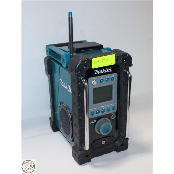 MAKITA JOBSITE BATTERY POWERED RADIO BMR100