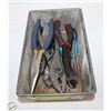 Image 1 : LOT OF SNIPS & NEEDLE NOSE PLIERS & WRENCHES