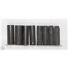 Image 1 : LOT OF CRAFTSMAN DEEP IMPACT SOCKETS