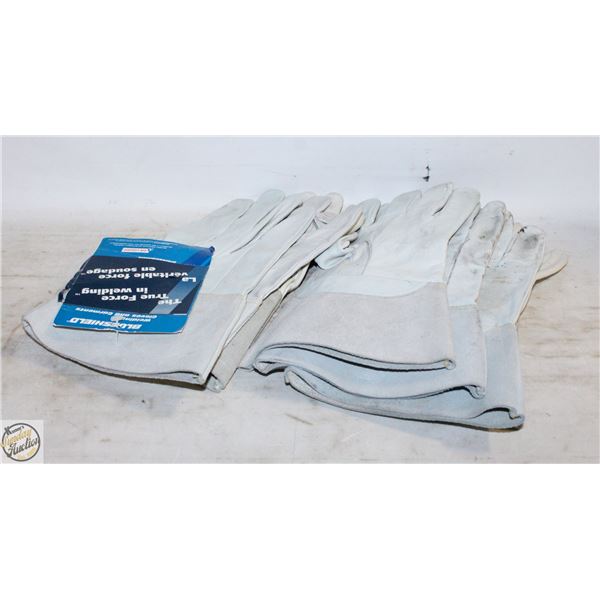 3PRS AIR LIQUIDE BLUESHIELD WELDING GLOVES
