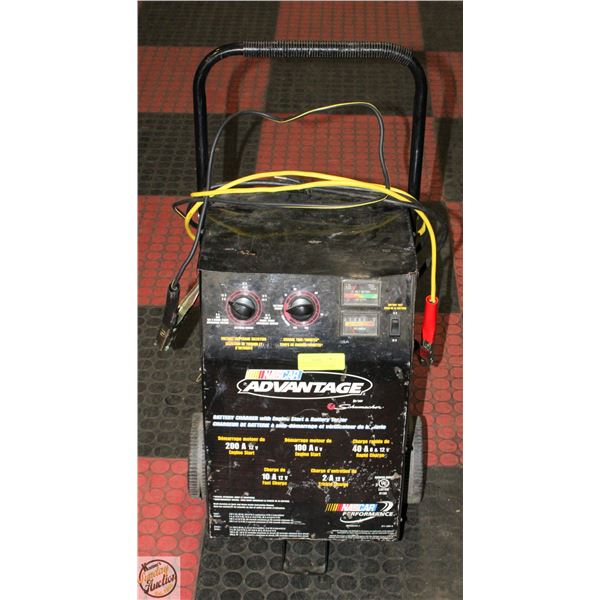 SCHUMACHER NASCAR ADVANTAGE BATTERY CHARGER