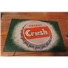 Image 3 : Orange Crush 2-Sided Metal Rack Sign 10'' x 15'' 