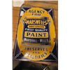 Image 1 : Marswells Paints Porcelain Sign 12'' x 17 1/2'' - Originates from 