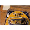 Image 2 : Marswells Paints Porcelain Sign 12'' x 17 1/2'' - Originates from 