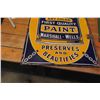 Image 4 : Marswells Paints Porcelain Sign 12'' x 17 1/2'' - Originates from 