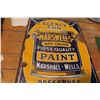 Image 7 : Marswells Paints Porcelain Sign 12'' x 17 1/2'' - Originates from 