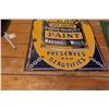 Image 8 : Marswells Paints Porcelain Sign 12'' x 17 1/2'' - Originates from 