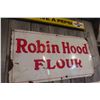 Image 1 : Robin Hood Flour Porcelain Sign 15'' x 28'' 
