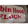 Image 3 : Robin Hood Flour Porcelain Sign 15'' x 28'' 
