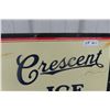 Image 3 : Cresent Ice Cream Porcelain Sign 2 Sided 30"x30"