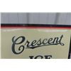 Image 8 : Cresent Ice Cream Porcelain Sign 2 Sided 30"x30"