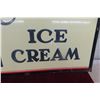 Image 9 : Cresent Ice Cream Porcelain Sign 2 Sided 30"x30"