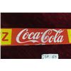 Image 2 : Coca Cola Porcelain Door Bar in French 32"x3 1/2"