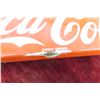 Image 5 : Coca Cola Porcelain Door Bar in French 32"x3 1/2"