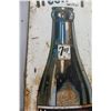 Image 3 : 7UP Bottle Metal Embossed Sign with Bottle Girl 16 1/2 x53"
