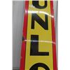 Image 3 : Dunlop Tire Sign Porcelain Vertical 72"x14"
