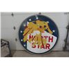 Image 12 : North Star Porcelain 72" Diameter 2 Sided Sign