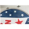 Image 5 : North Star Porcelain 72" Diameter 2 Sided Sign