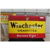 Image 1 : Winchester Cigarettes Porcelain Sign  18"x30"