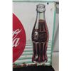 Image 2 : Coca Cola Metal Sign Embossed 27 1/2"x 19 1/2" -1956
