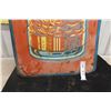 Image 5 : Sun Crest- Metal Embossed Sign 17"x53" 1956 Bottle Sign 