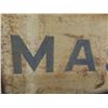 Image 3 : Massey Harris Metal Sign with Wood Frame 73"x14"