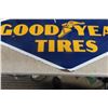 Image 6 : Good Year Tire Sign Porcelain 2 Sided 22"x40"
