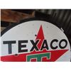 Image 2 : Texaco Porcelain 2 Sided Sign 60" Diameter