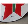 Image 4 : Texaco Porcelain 2 Sided Sign 60" Diameter